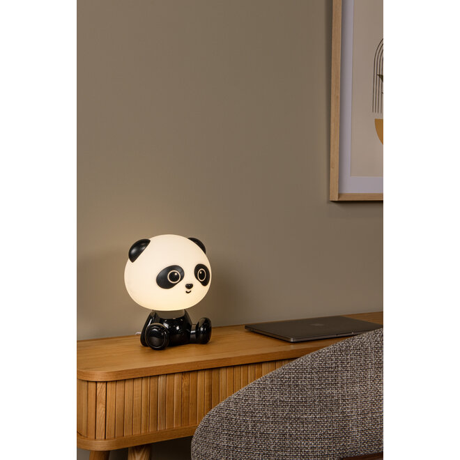 DODO PANDA - Nachtlamp Kinderkamer - LED 3 StepDim - 1x3W 4000K - Zwart