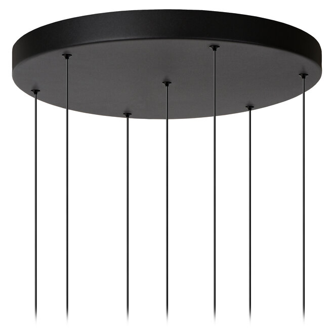 TAMINO - Hanglamp - Ø 52 cm - LED Dimb. - 7x5,3W 3000K - Zwart