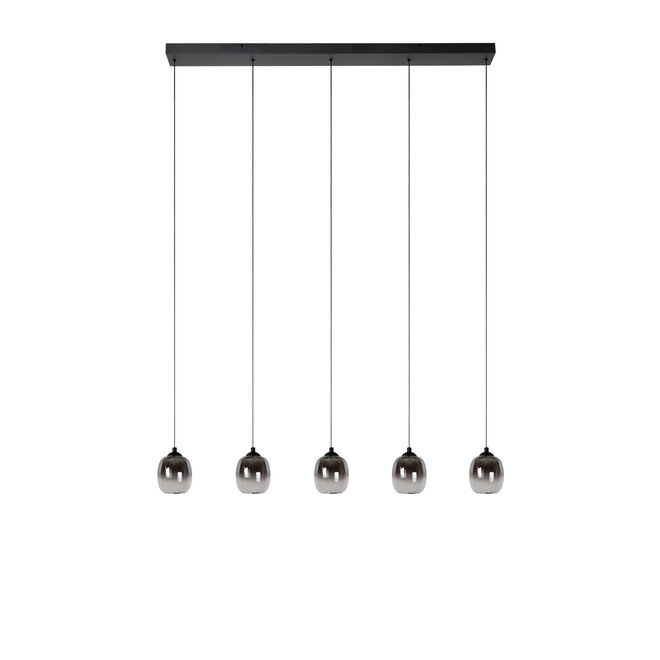 TAMINO - Hanglamp - LED Dimb. - 5x5,6W 3000K - Zwart