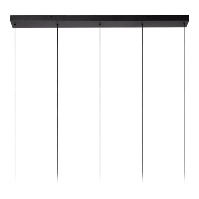 TAMINO - Hanglamp - LED Dimb. - 5x5,6W 3000K - Zwart
