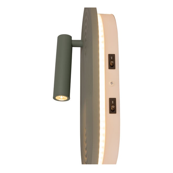 CARMINO - Wandlamp - LED - 2700K - Groen - Essential