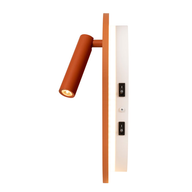 CARMINO - Wandlamp - LED - 1x12W 2700K - Terracotta - Essential