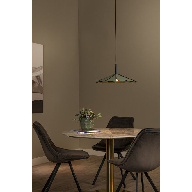 BLOMSTER - Hanglamp - Ø 47 cm - LED Dimb. - 1x9W 2700K - Groen - Essential