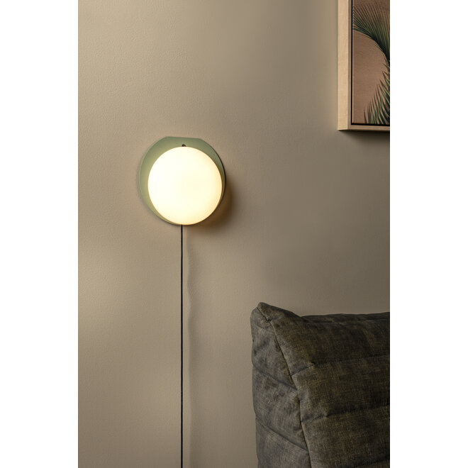ALINDA - Tafellamp - Ø 20 cm - LED Dimb. - 1x9W 3000K - Groen - Essential
