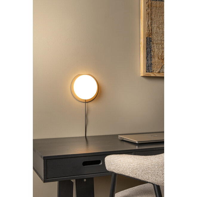 ALINDA - Tafellamp - Ø 20 cm - LED Dimb. - 1x9W 3000K - Taupe - Essential