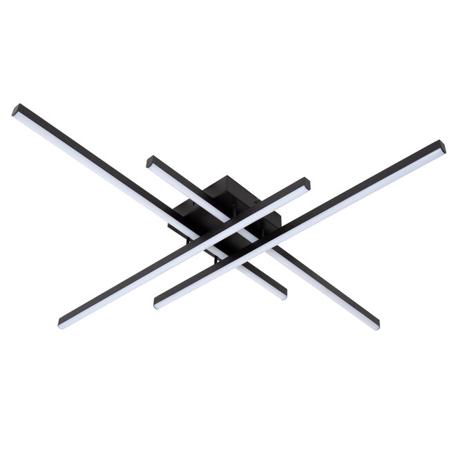 NOVAK - Plafonnière - LED Dimb. - CCT - 1x42W 2700K/4000K - Zwart