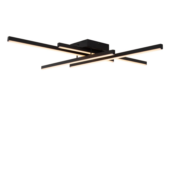 NOVAK - Plafonnière - LED Dimb. - CCT - 1x42W 2700K/4000K - Zwart