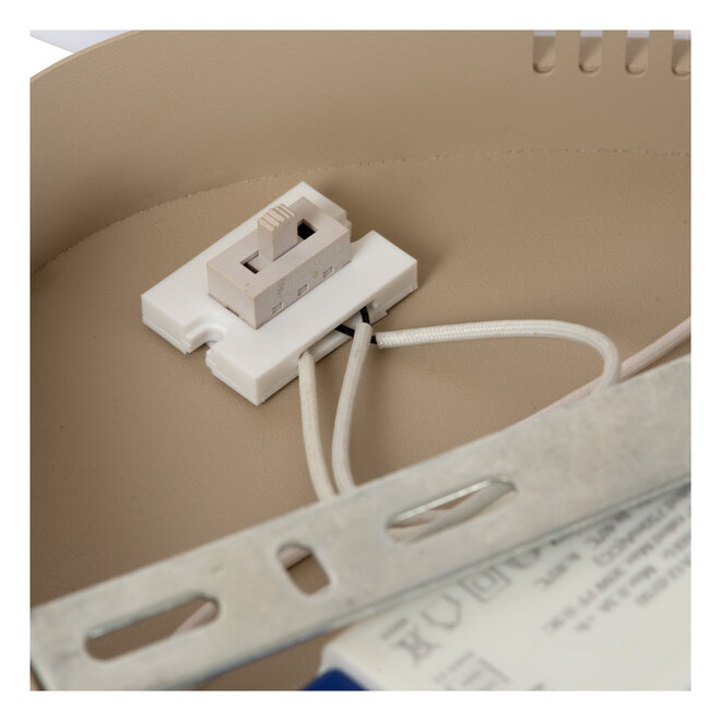 SAMLING - Plafonnière - LED Dimb. - CCT - 1x30W 2700K/4000K - Taupe