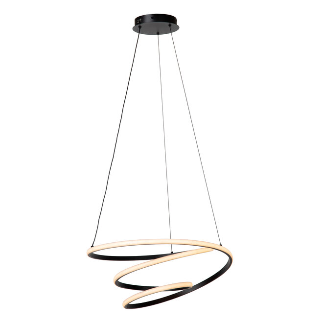 ESPIRAL - Hanglamp - LED Dimb. - CCT - 1x40W 2700K/4000K - Zwart - Essential