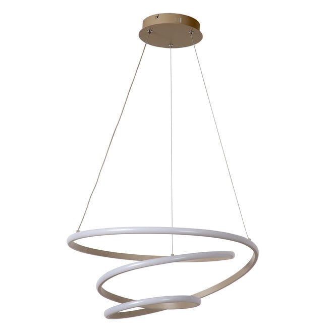 ESPIRAL - Hanglamp - LED Dimb. - CCT - 1x40W 2700K/4000K - Taupe - Essential