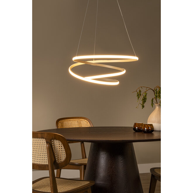 ESPIRAL - Hanglamp - LED Dimb. - CCT - 1x40W 2700K/4000K - Taupe - Essential