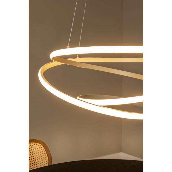 ESPIRAL - Hanglamp - LED Dimb. - CCT - 1x40W 2700K/4000K - Taupe - Essential
