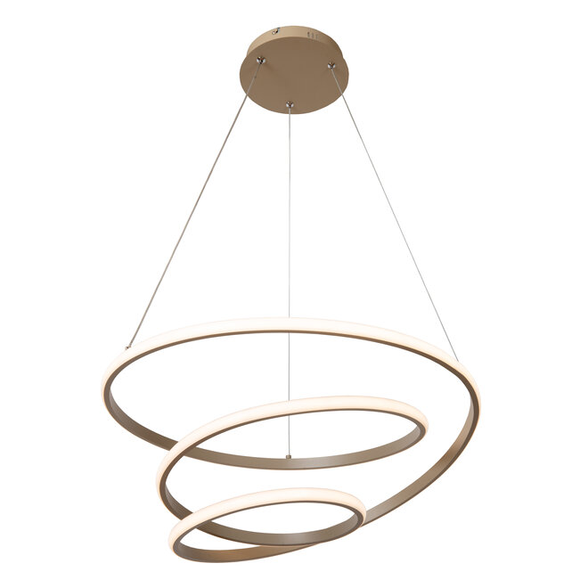 ESPIRAL - Hanglamp - LED Dimb. - CCT - 1x40W 2700K/4000K - Taupe - Essential