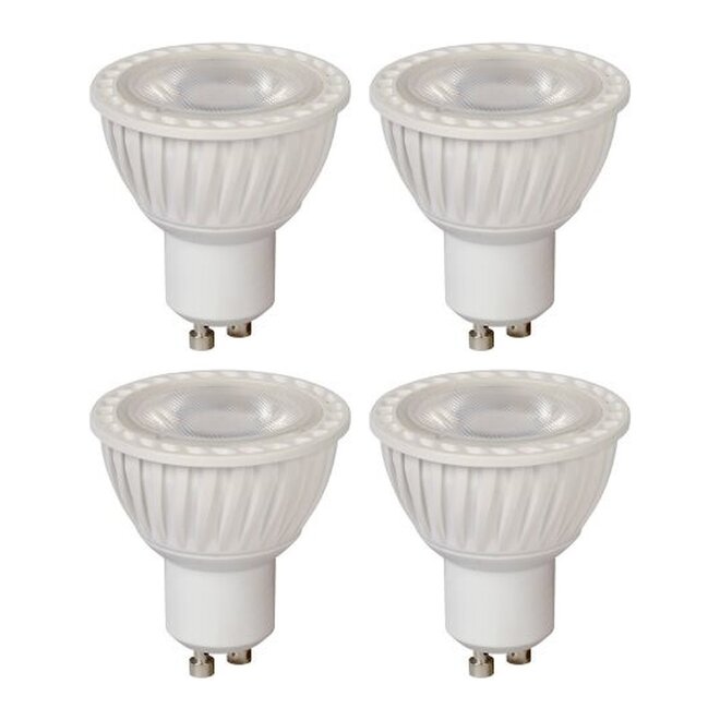 4x MR16 - Led lamp - Ø 5 cm - LED Dimb. - GU10 (MR16) - 5W 3000K - Wit