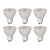 6x MR16 - Led lamp - Ø 5 cm - LED Dimb. - GU10 (MR16) - 5W 3000K - Wit