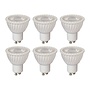 6x MR16 - Led lamp - Ø 5 cm - LED Dimb. - GU10 (MR16) - 5W 3000K - Wit