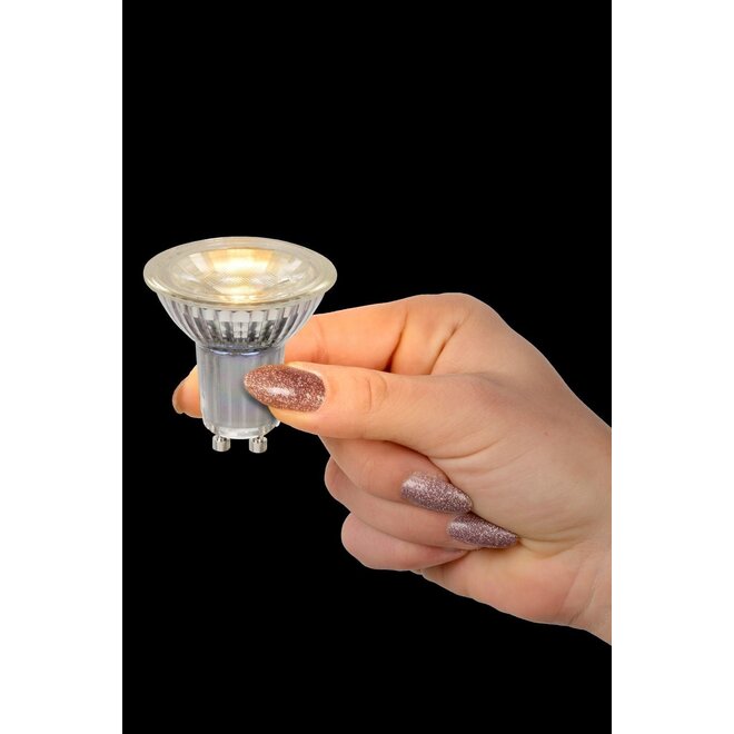 3x MR16 - Led lamp - Ø 5 cm - LED - GU10 (MR16) - 5W 2700K - Transparant
