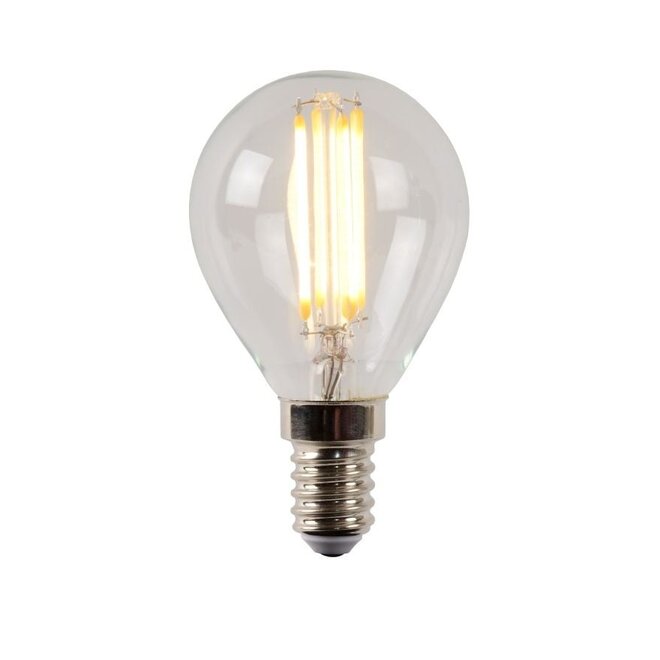 8x P45 - Filament lamp - Ø 4,5 cm - LED Dimb. - E14 - 4W 2700K - Transparant