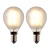 2x P45 - Filament lamp - Ø 4,5 cm - LED Dimb. - E14 - 4W 2700K - mat