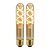 2x T32 - Filament lamp - Ø 3 cm - LED Dimb. - E27 - 4,9W 2200K - Amber