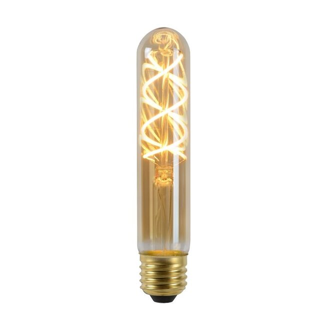 2x T32 - Filament lamp - Ø 3 cm - LED Dimb. - E27 - 4,9W 2200K - Amber