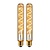 2x T32 - Filament lamp - Ø 3,2 cm - LED Dimb. - E27 - 4,9W 2200K - Amber