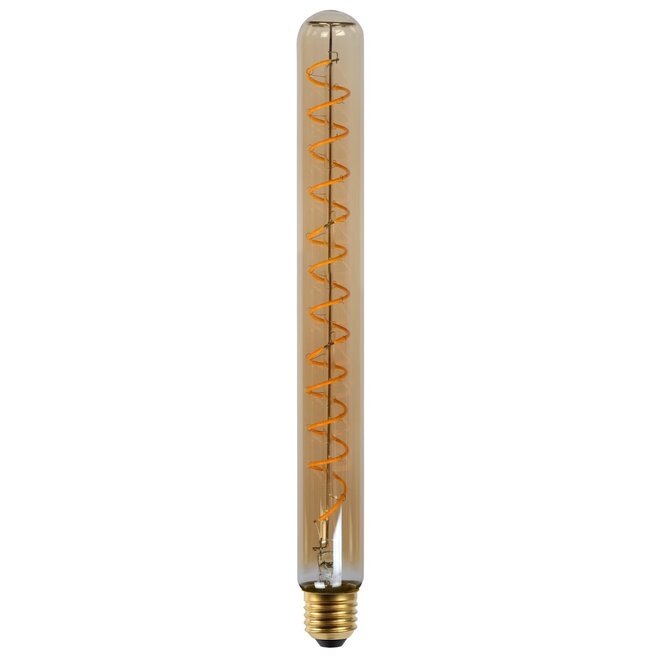 2x T32 - Filament lamp - Ø 3,2 cm - LED Dimb. - E27 - 4,9W 2200K - Amber