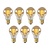 7x A60 - Filament lamp - Ø 6 cm - LED Dimb. - E27 - 4,9W 2200K - Amber