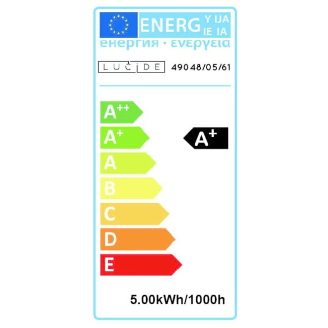 6x G80 - Filament lamp - Ø 8 cm - LED Dimb. - E27 - 4,9W 2700K - Opaal