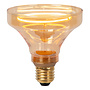 3x GO100 - Filament lamp - Ø 10 cm - LED Dimb. - E27 - 4W 2200K - Amber