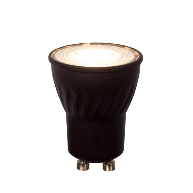 2x MR11 - Led lamp - Ø 3,5 cm - LED Dimb. - GU10 (MR11) - 3,8W 2700K - Zwart