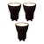 3x MR11 - Led lamp - Ø 3,5 cm - LED Dimb. - GU10 (MR11) - 3,8W 2700K - Zwart