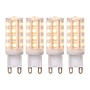 4x G9 - Led lamp - Ø 1,6 cm - LED Dimb. - G9 - 3,5W 2700K - Wit