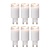 6x G9 - Led lamp - Ø 2,1 cm - LED Dimb. - G9 - 3W 2700K - Wit