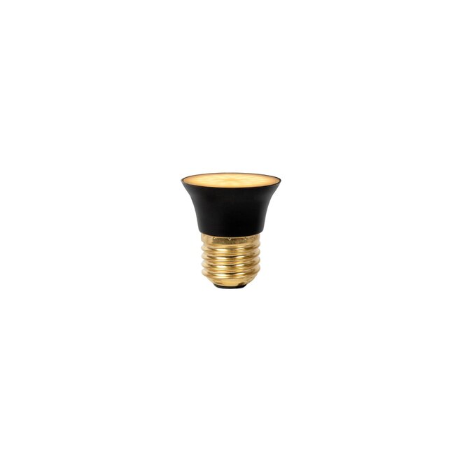 3x G45 - Led lamp - Ø 4,3 cm - LED 3 StepDim - E27 - 5W 2700K - Zwart