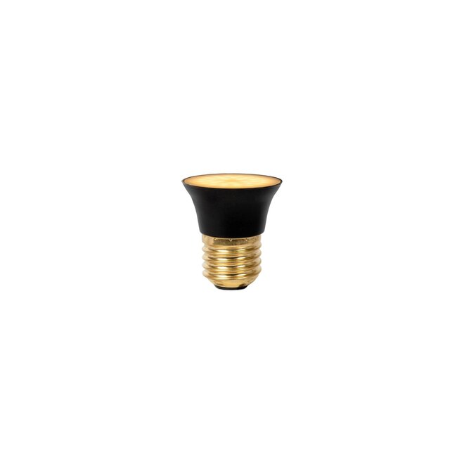 3x G45 - Led lamp - Ø 4,3 cm - LED 3 StepDim - E27 - 5W 2700K - Zwart