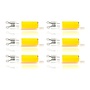 6x Lichtbron LED G9 dimbaar - transparant glas
