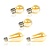 Lichtbronset 3x bol Ø4,5cm G45 + 2x druppel ST64 - Alaska