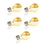 5x Lichtbron LED [A60] filament peer - amber glas