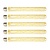 5x Lichtbron LED [T32] filament buis 30cm - amber glas