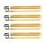 4x Lichtbron LED [T32] filament buis 18,5cm - amber glas