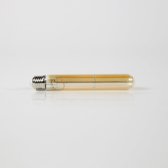 4x Lichtbron LED [T32] filament buis 18,5cm - amber glas