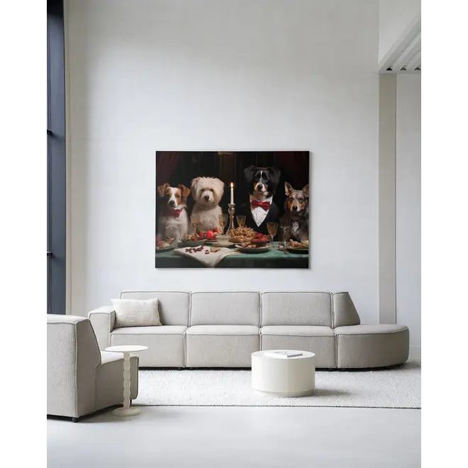Urban Cotton Wandkleed A Dog Dinner
