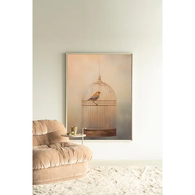 Urban Cotton Wandkleed Bird Cage