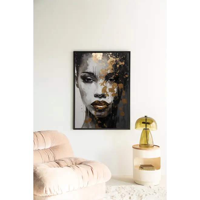 Urban Cotton Wandkleed Golden Girl