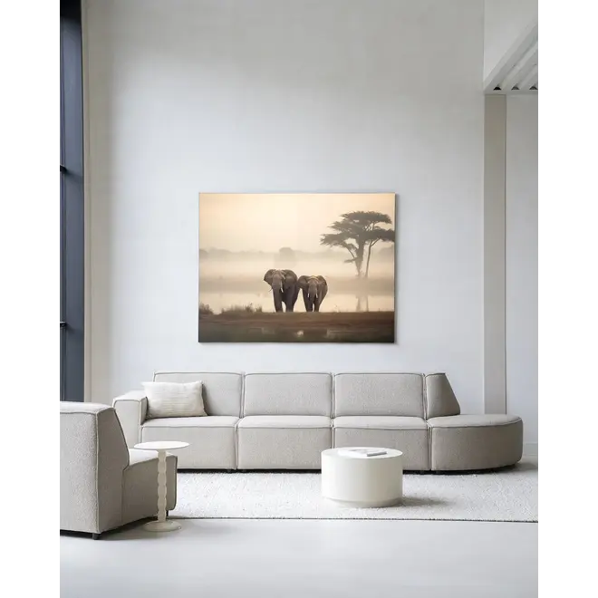 Urban Cotton Wandkleed Elephant Mother