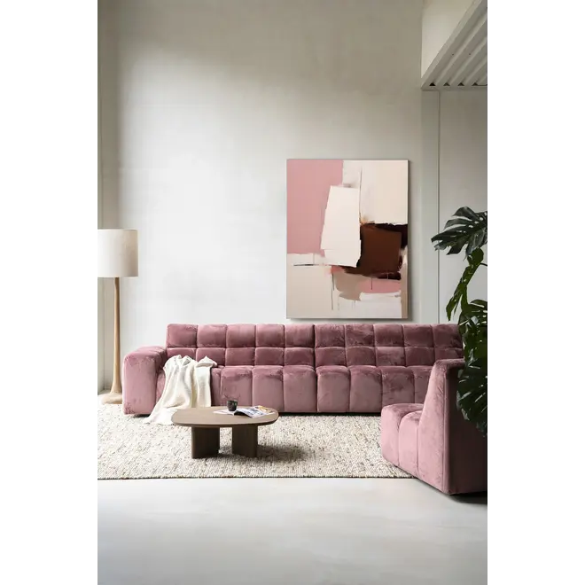 Urban Cotton Wandkleed Pink Fields