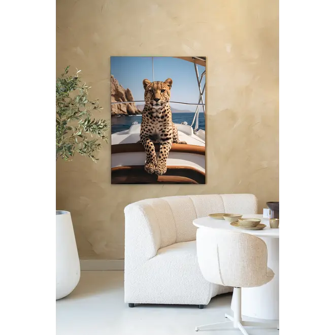 Urban Cotton Wandkleed Sailboat Cheetah