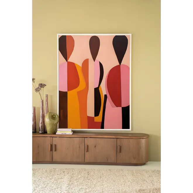 Urban Cotton Wandkleed Silhouettes