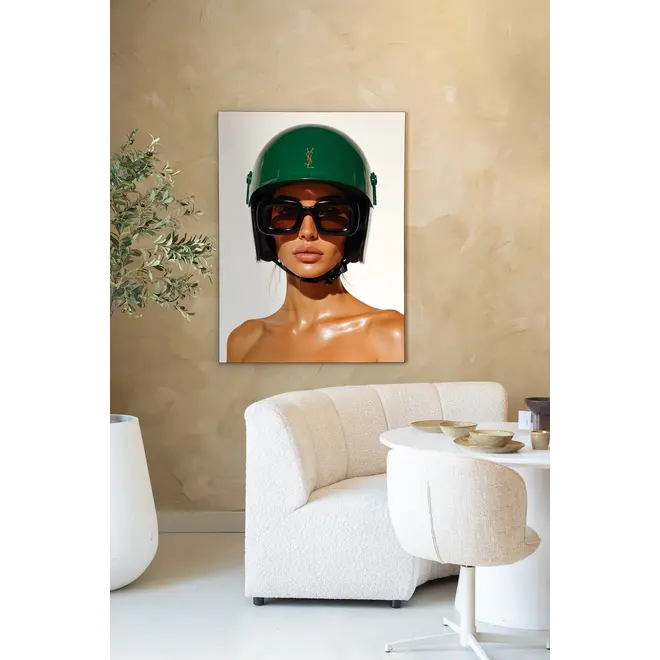 Urban Cotton Wandkleed Saint Laurent Helmet